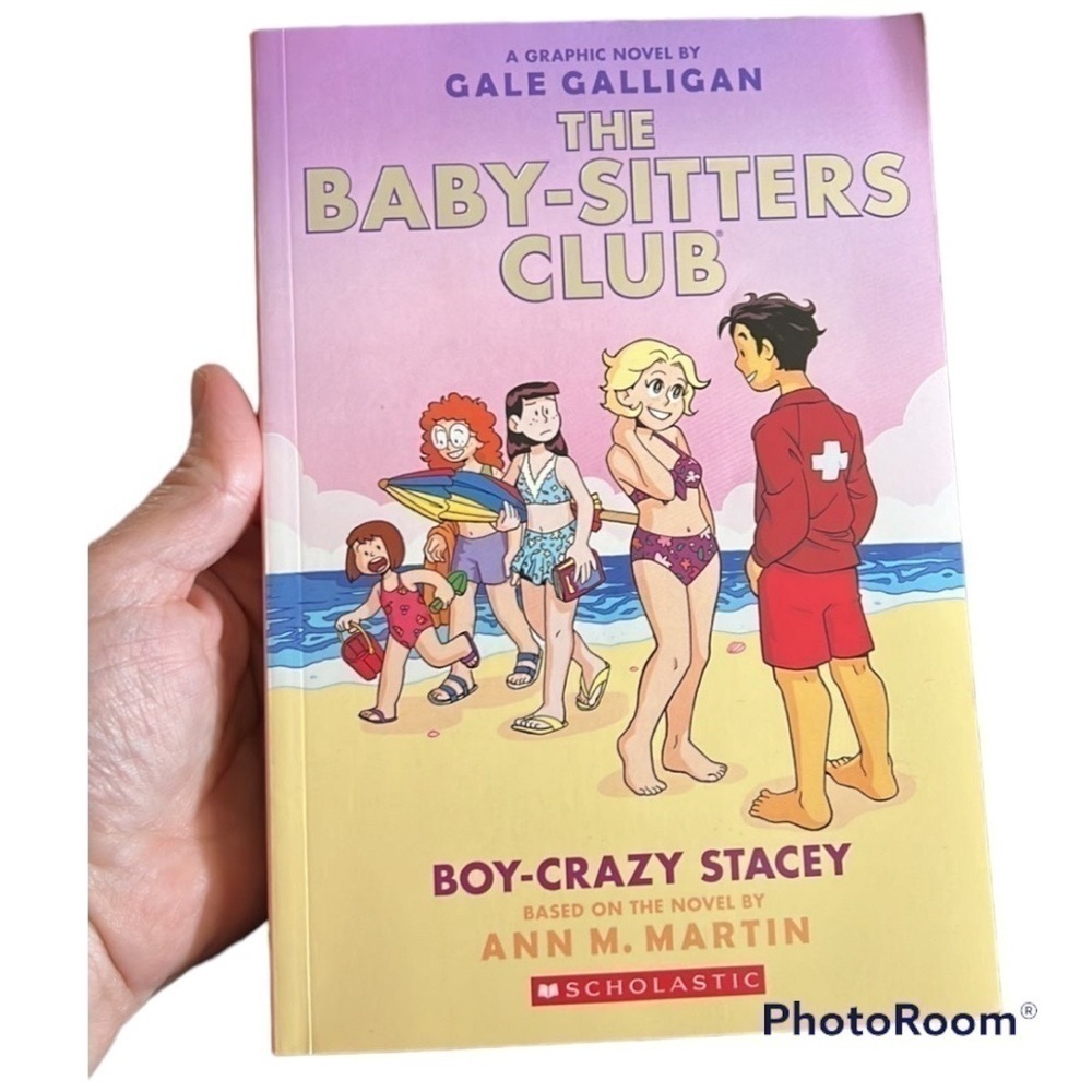THE Baby-Sitters Club 7 - Boy Crazy Stacey (paperback) NEW